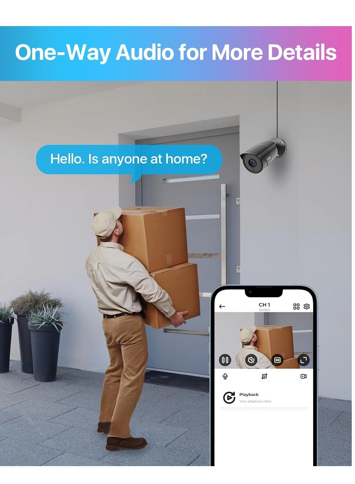 1080P 4-in-1 Bullet Camera Pack