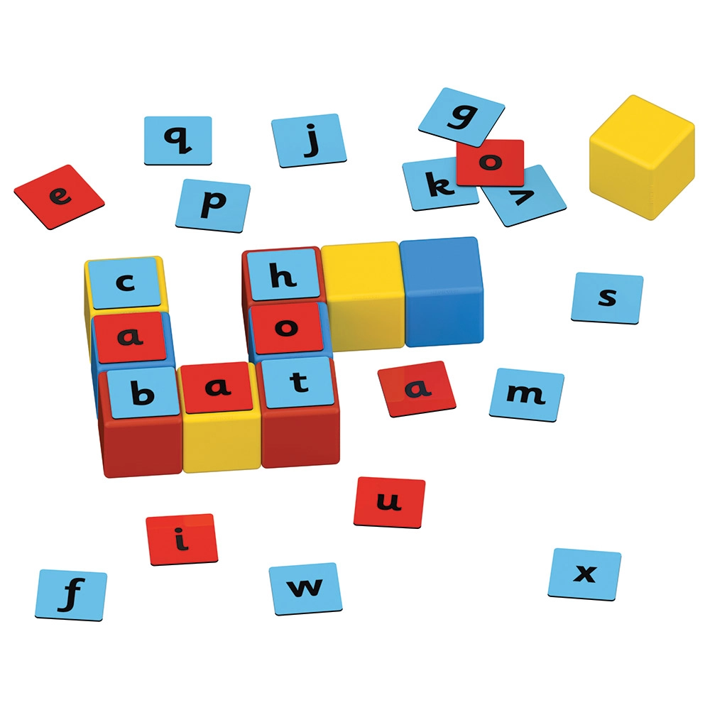 Magicube Math Building And Clips - 55 pcs