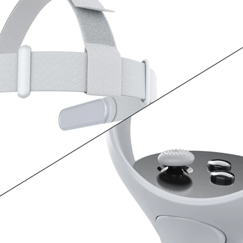 Head Strap - for Oculus Quest 2 + Thumb Grip Caps - 2 Pair