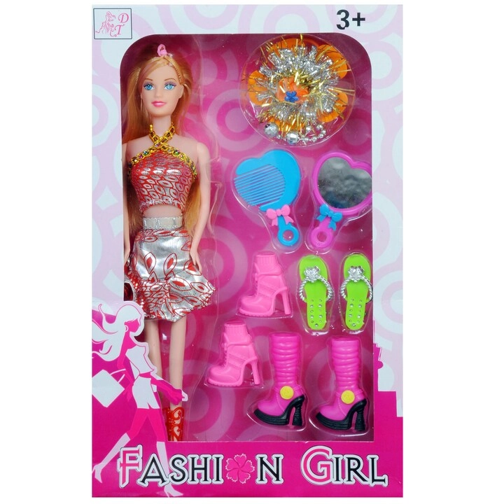 Carrefour Fashion Doll - 398I-8 Multicolour