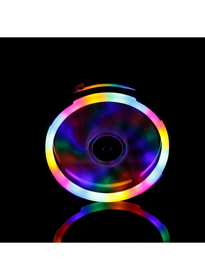 Computer Radiator RGB Fan - 5-Piece 12 cm