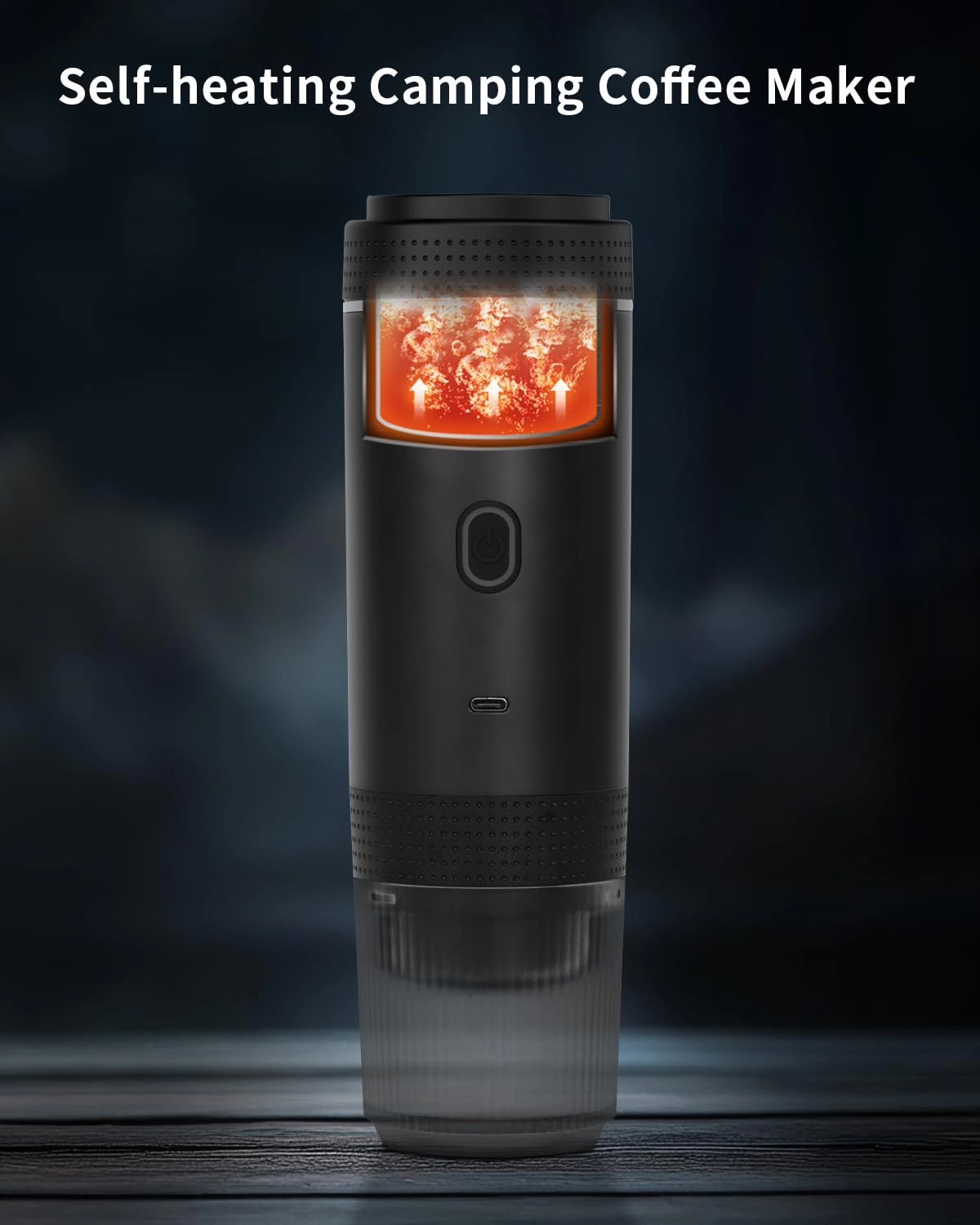Portable Electric Espresso Machine - 60 Milliliters Ground Coffee & NS Capsules
