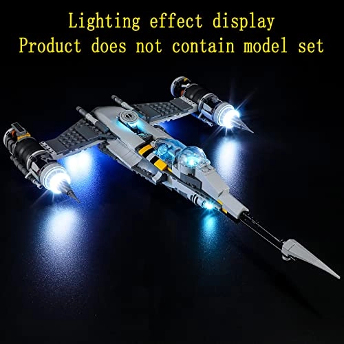 LED Light Set for LEGO The N-1 Starfighter-Mandalorianers 75325 - Paper Star Wars 110