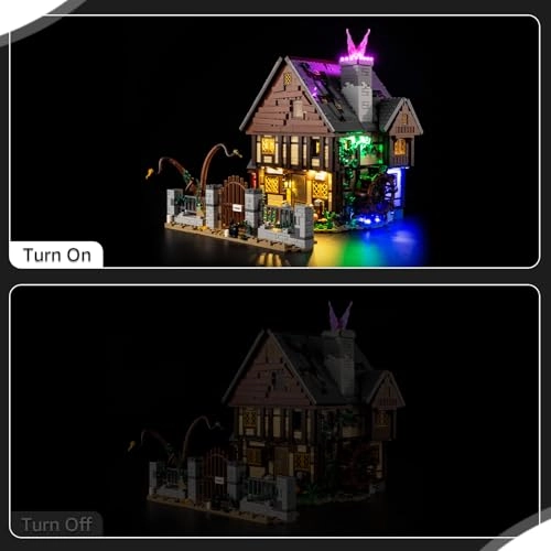 LED Light Kit - Compatible with Lego 21341 Remote Control Multi-Light Effect Sequence