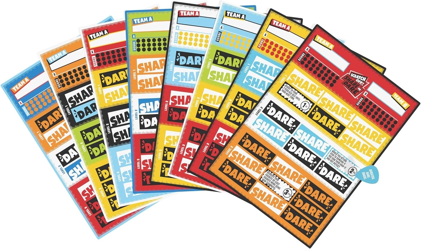 Scratch Off Share or Dare - Ages 8+