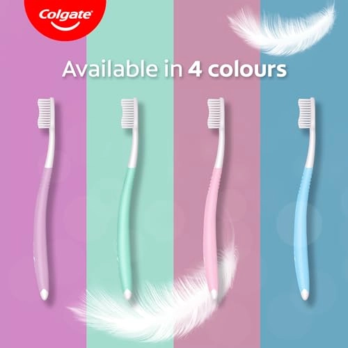 Gentle Sensitive Toothbrush - ultra soft multicolour 4-Piece Pack