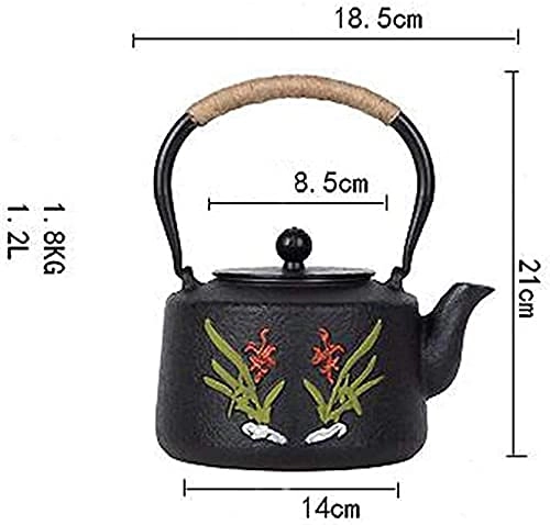 Tetsubin Tea Kettle - Cast Iron 1200ml