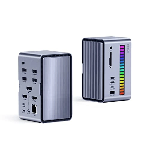 Hagibis USB C Docking Station - USB-C MacBook Air Pro Laptop
