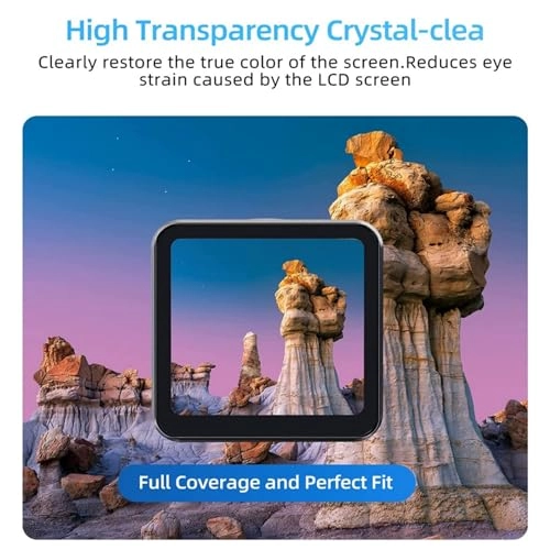 Tempered Glass Screen Protector - DJI OSMO Action 2 Camera