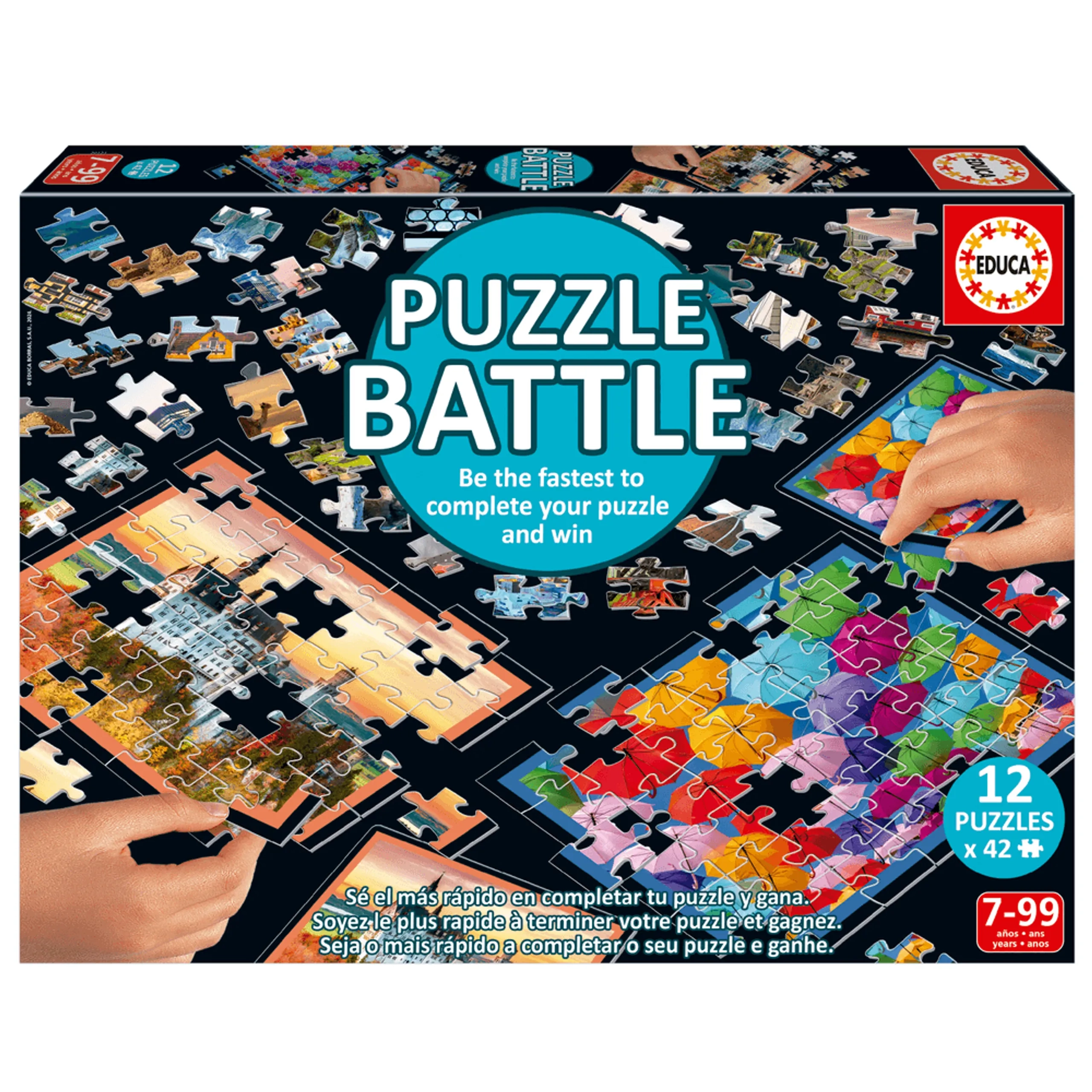 Educa Battle Travel Puzzle (5413458-20121) - 504 pcs