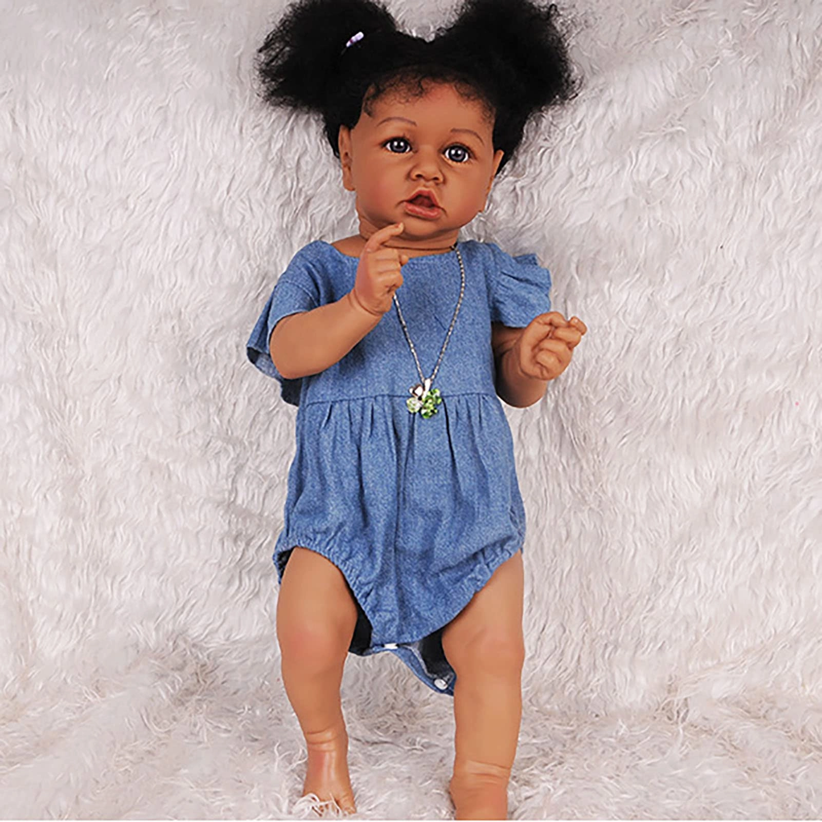 Reborn Baby Doll - 22 Inch Silicone Baby Girl Ages 3+