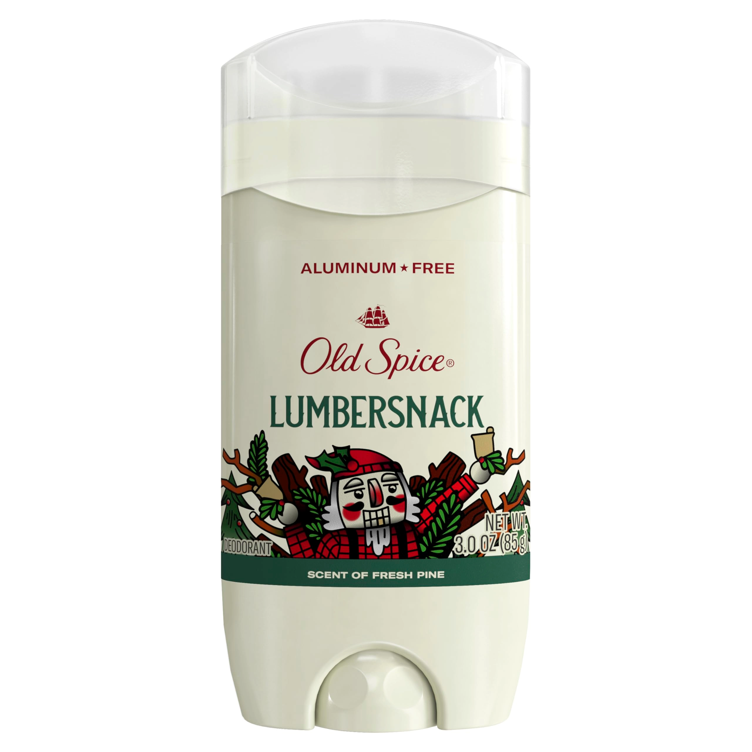 Procter & Gamble Aluminum Free Deodorant - Lumbersnack with Fresh Pine 3.0 Ounce