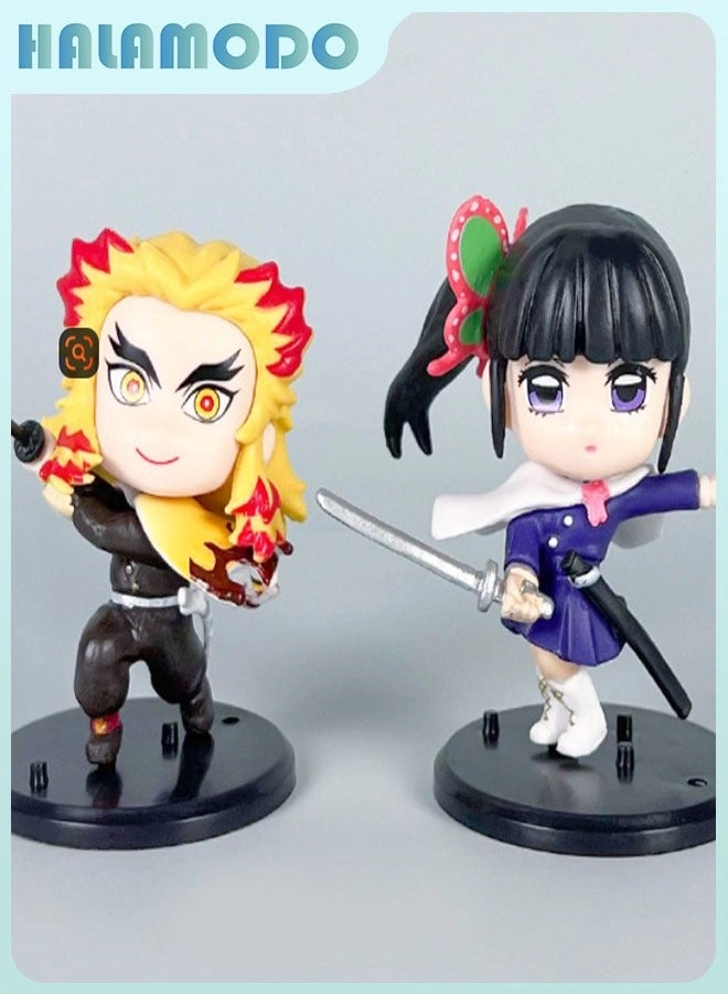 Q Version Figures (QQ0642) 8 pcs