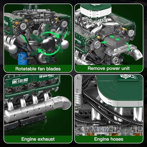 V8 Engine (MK10182) - 2250PCS Battery Motor