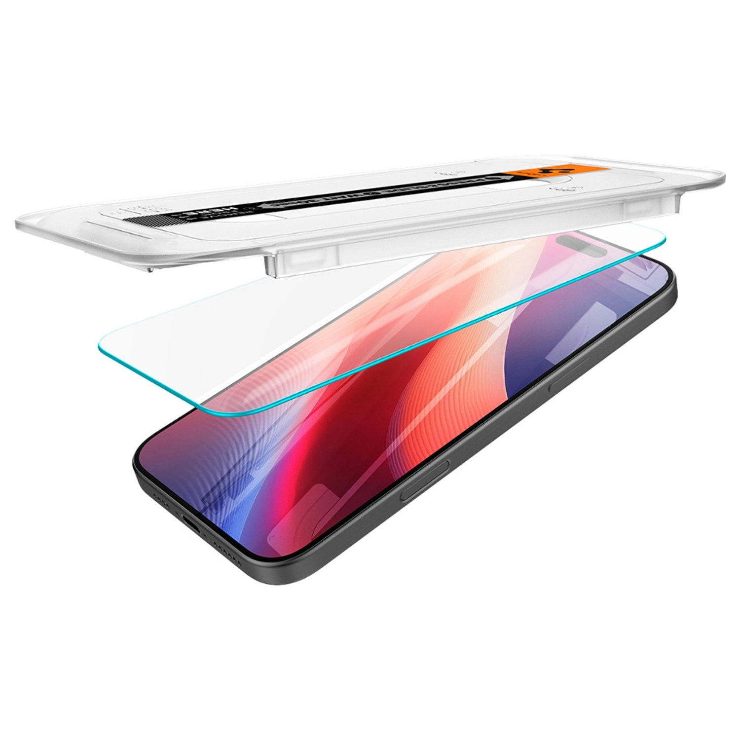 Clear Tempered Glass Screen Protector for iPhone 16 Pro