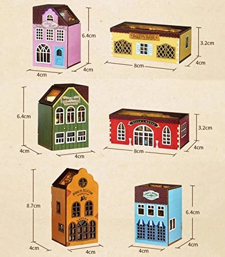 DIY Wooden Dolls House Craft Miniature Kit - Harry's House