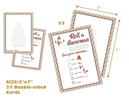 Roll A Snowman - Adult 25 Cards Bundle