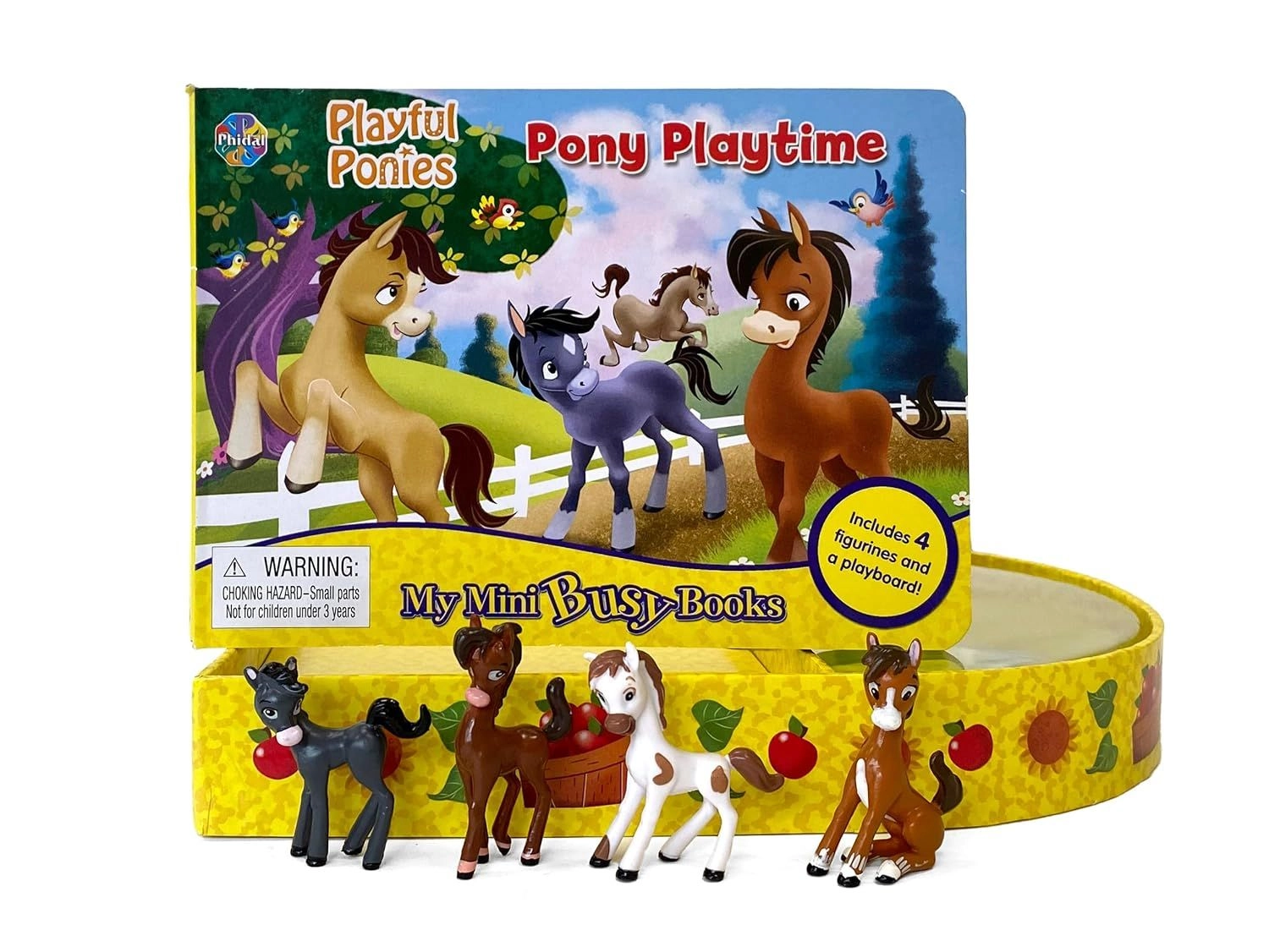 Playful Ponies Board Book - 3 years+