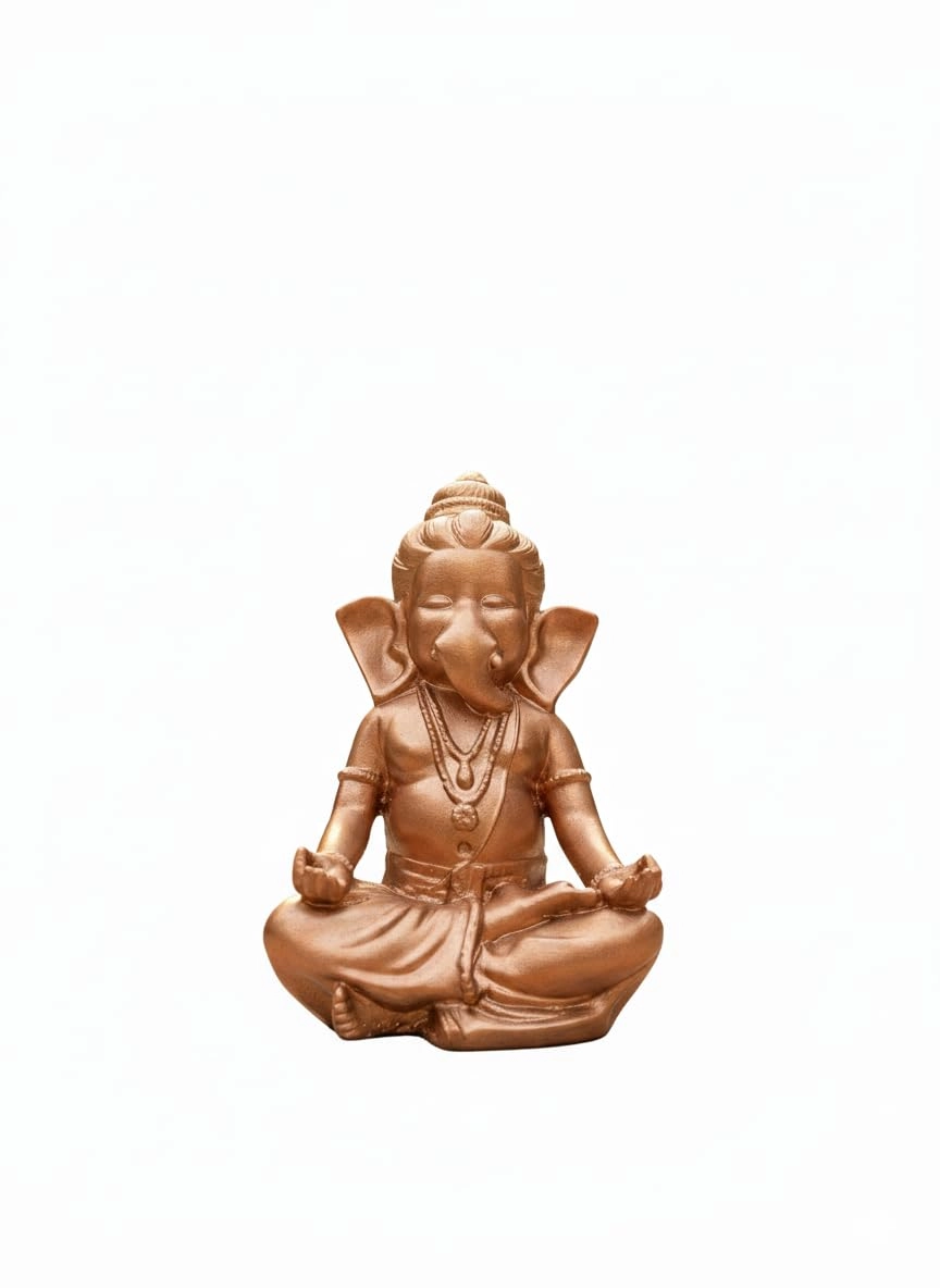 Traditional Indian Handicrafts Hindu Deity Figurine Set - Plastic, Resin