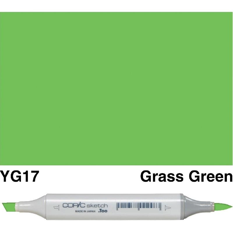Copic YG-17 - Grass Green Twin Tip