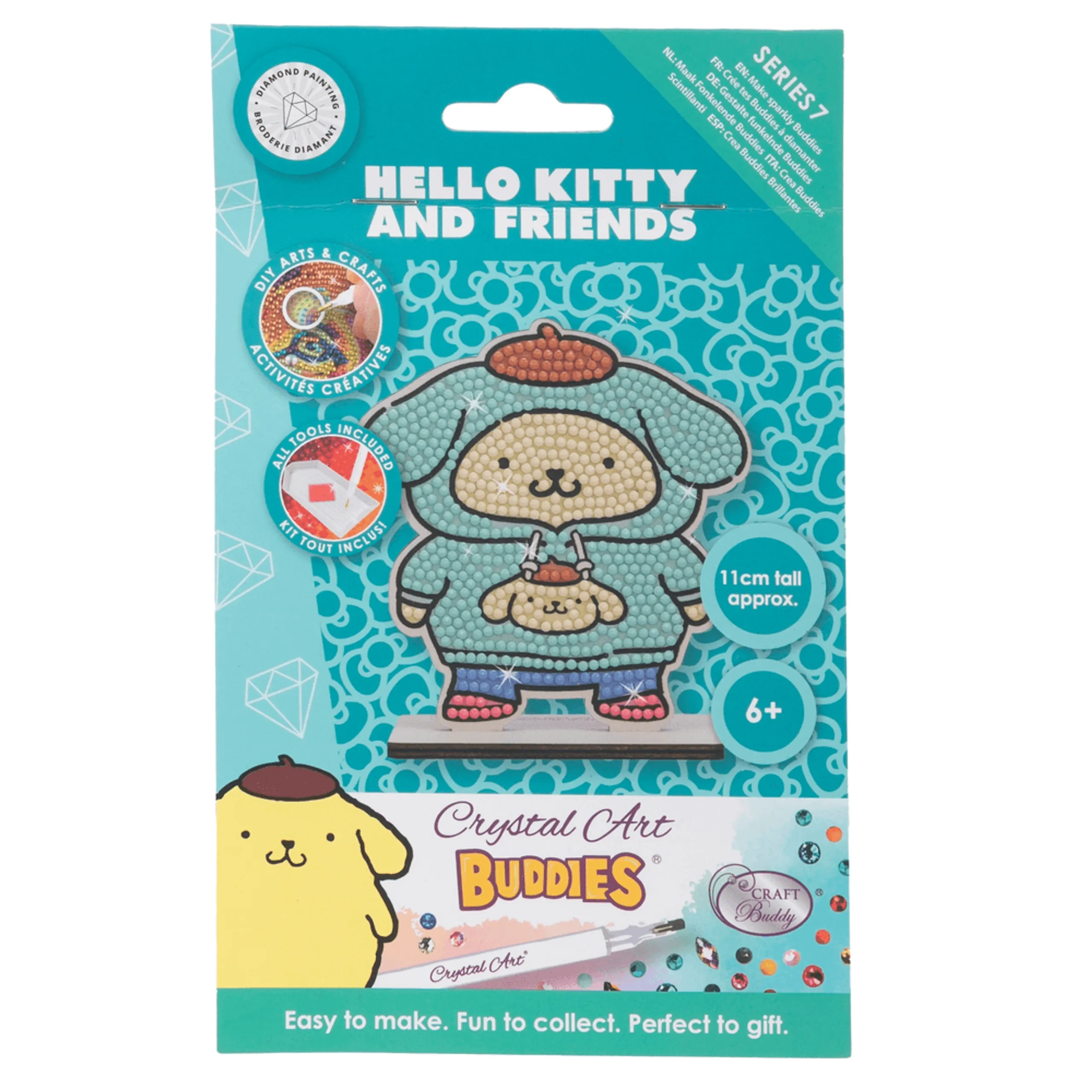 CRAFT Buddy Pompompurin Crystal Art Buddy - 6+ years