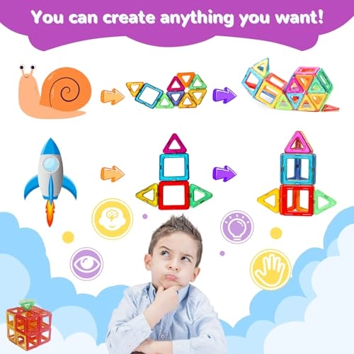 Magnetic Building Blocks - 38 pcs