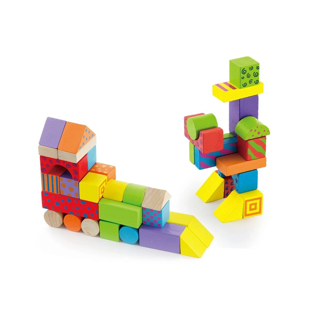 Wooden Blocks - 100pcs