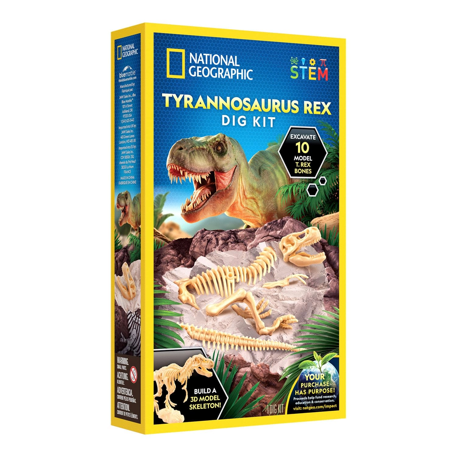 National Geographic Tyrannosaurus Rex Dig Kit Paleontology - 36 months - 5 years