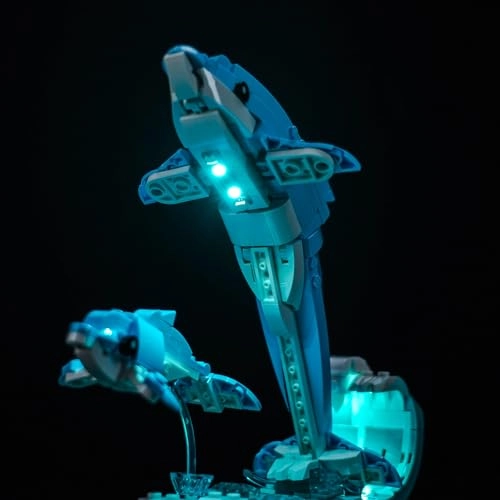 31385 Sea Animals Beautiful Dolphins - Light kit LED