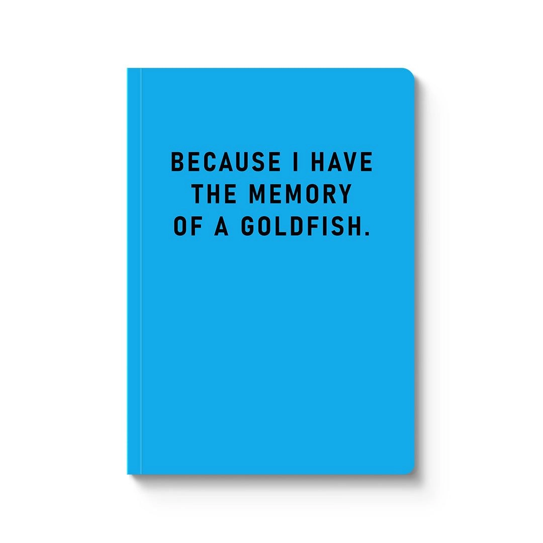 Ohh Deer Memory Of A Goldfish A5 Softcover