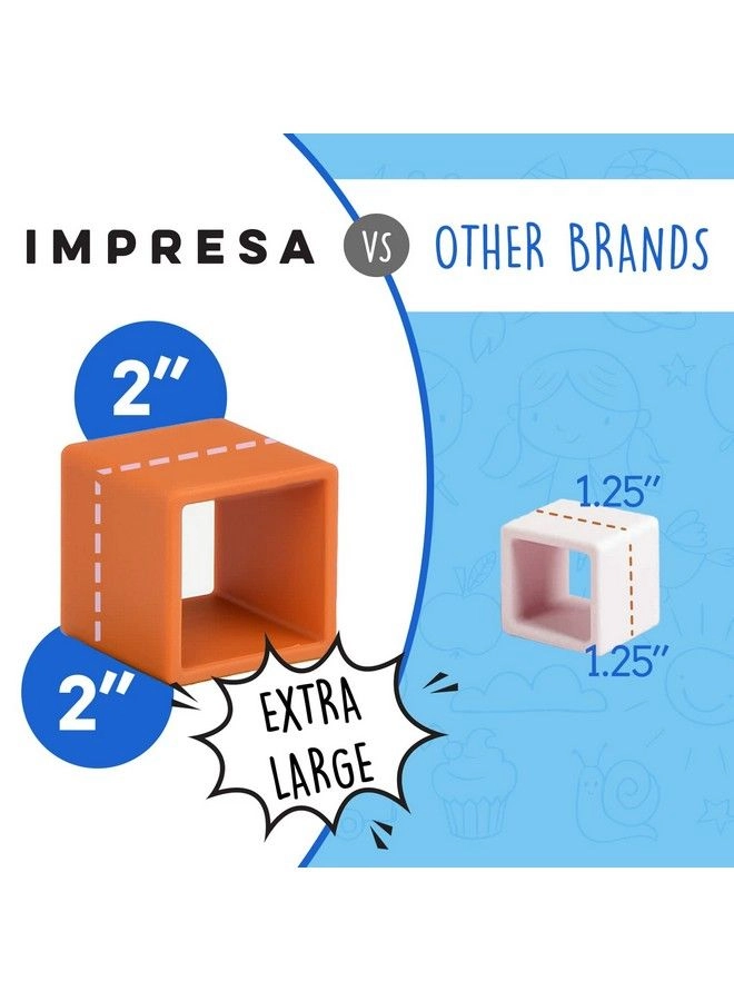 Silicone Building Blocks - 12pcs Multicolor