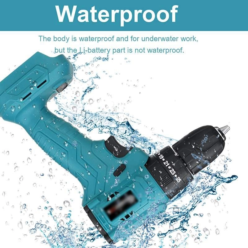 Brushless Drill - 520N.M 4000rpm 3 in 1