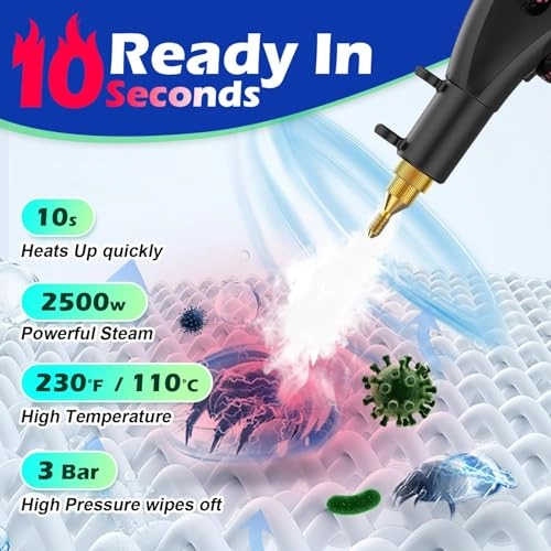 Handheld Steam Cleaner - 1.5L