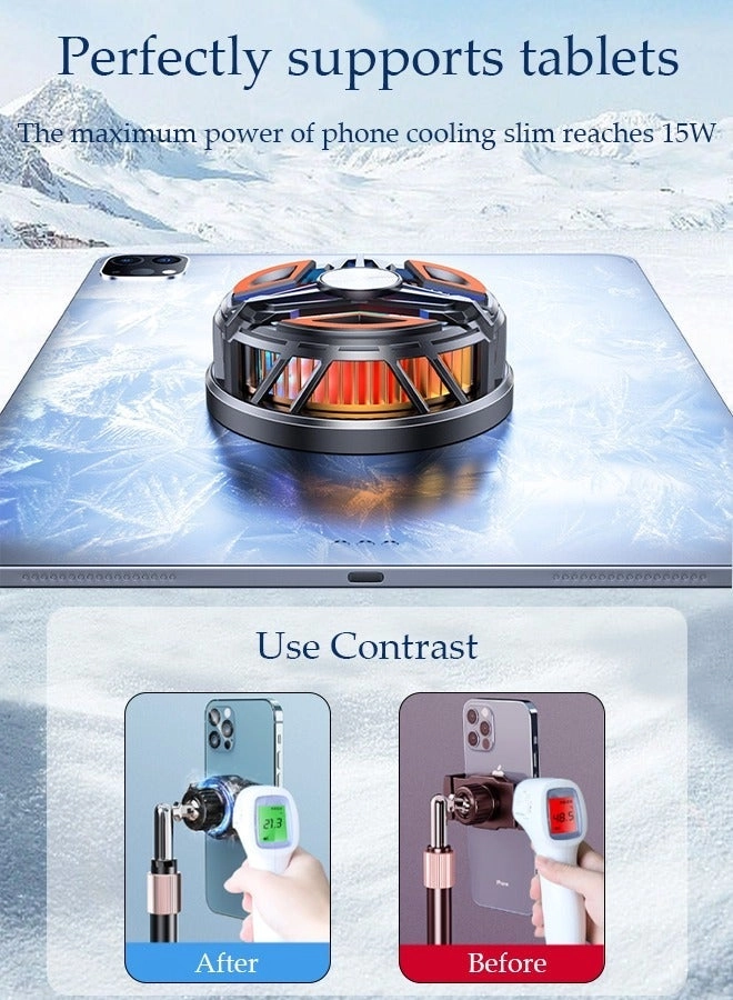 Semi-Conductor Cooling Fan - Magnetic RGB Clamp