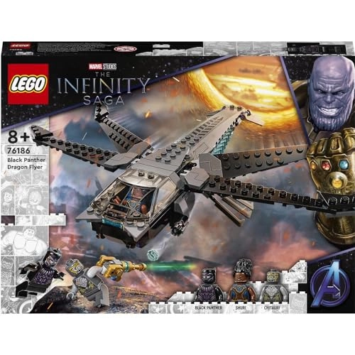 Marvel Black Panther Dragon Flyer (76186)