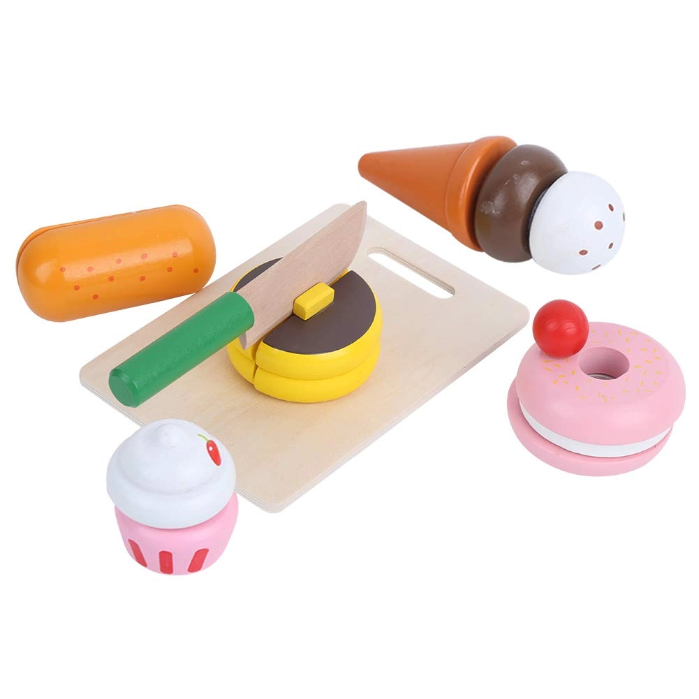 3NFGWDSX Simulation Dessert Toy - 3 Years Old + 7 pieces