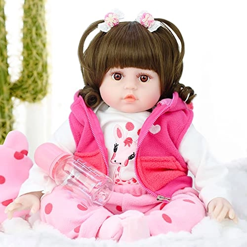 Reborn Baby Doll - 55cm 22" Vinyl Cotton Body