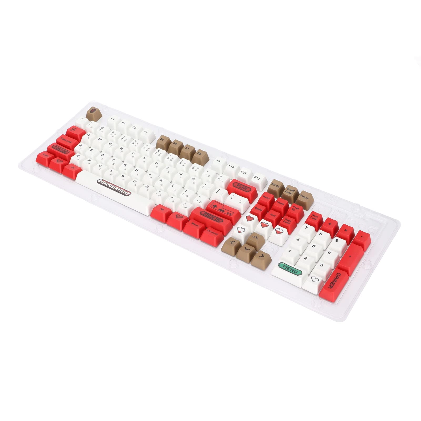 Replacement Keycaps - PBT 108 Keys OEM Height