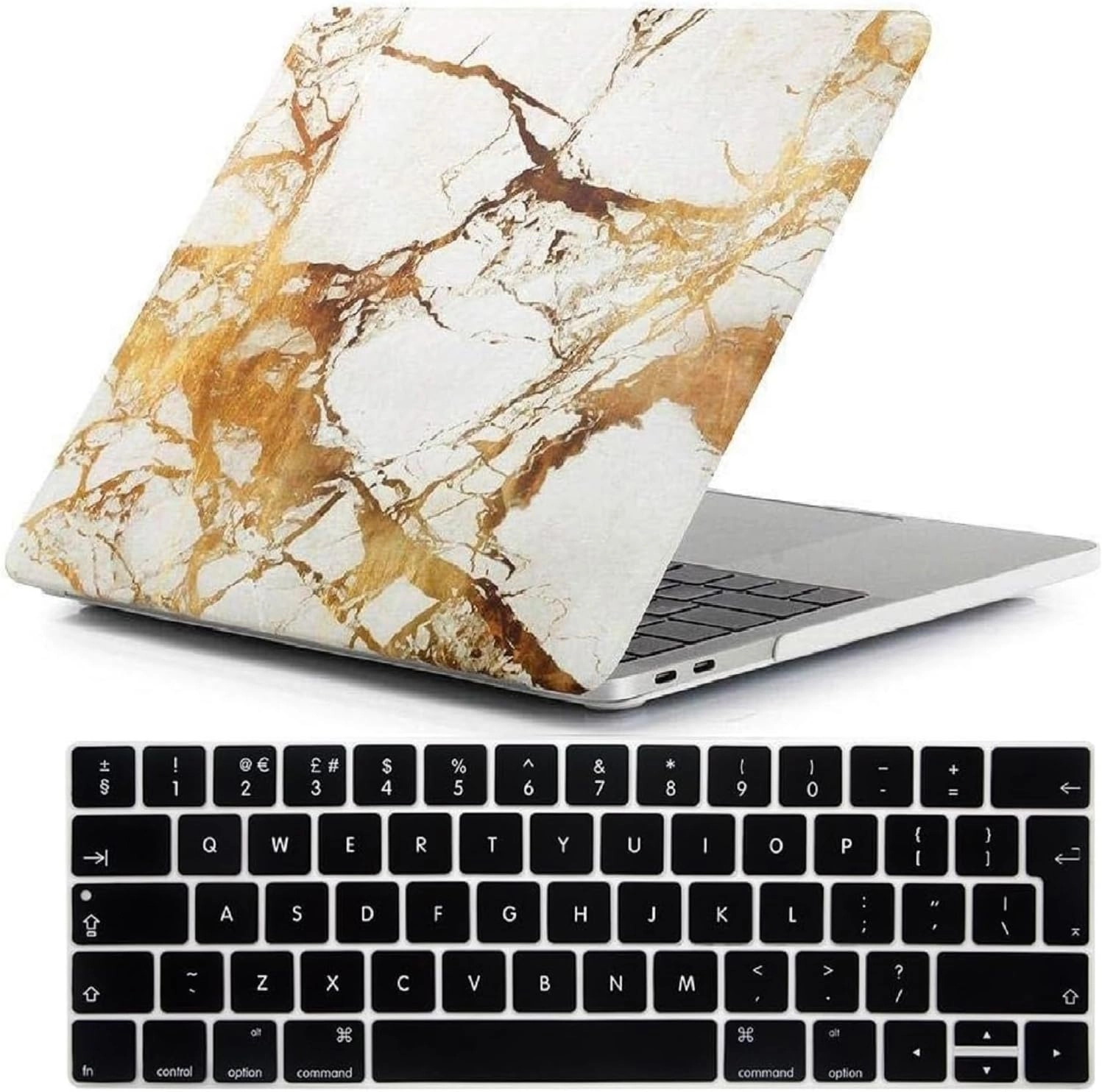 Mufaens Hard Shell Case - 13" + English Keyboard Cover