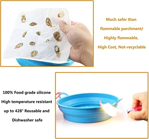 Air Fry Silicone Insert - food grade silicone 2pcs