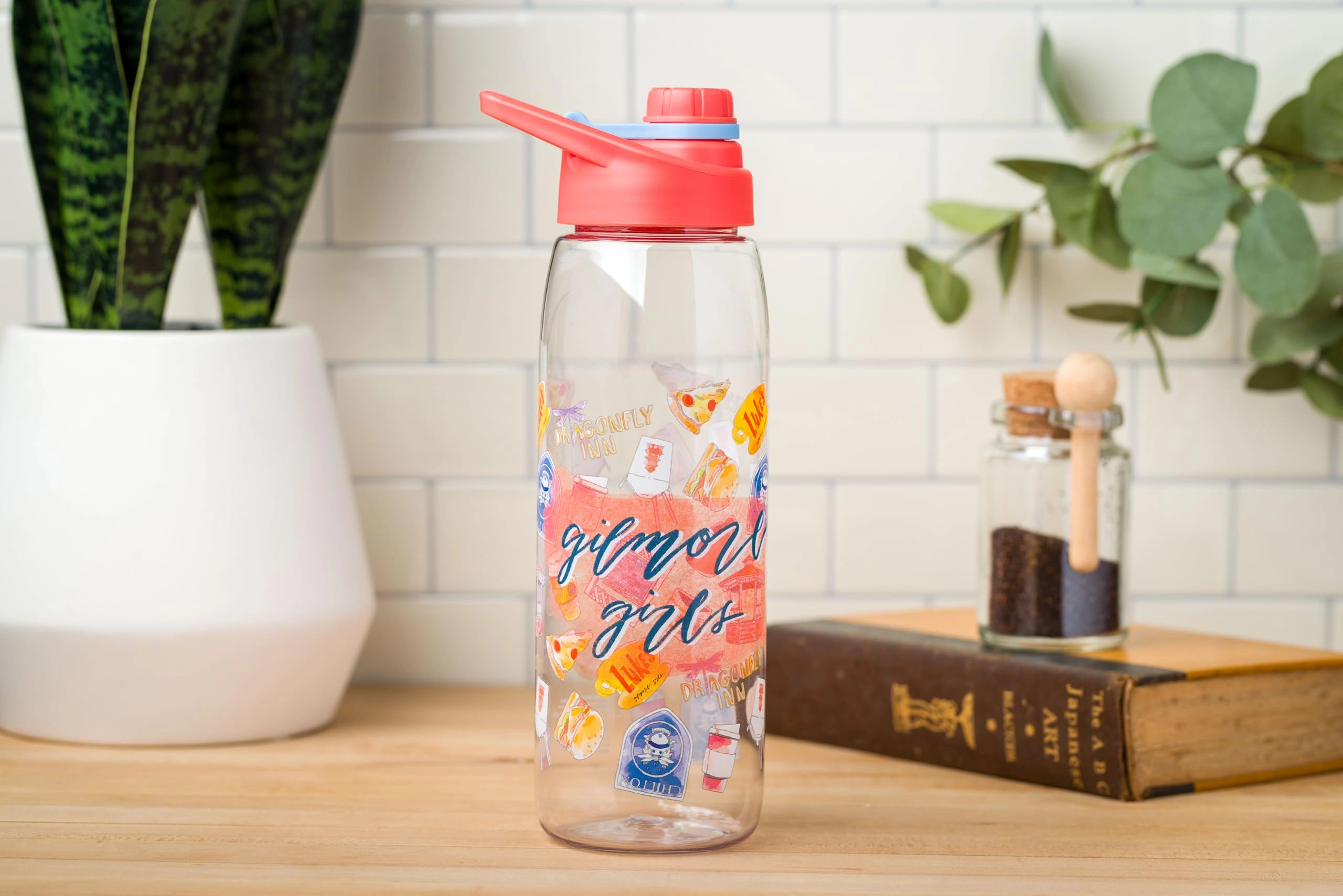 Gilmore Girls Icons Water Bottle - Screw Lid
