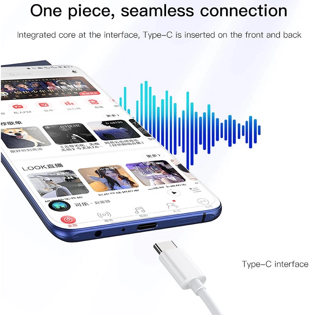 USB-C Headphones Wired Earbud