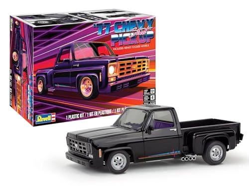 Revell '77 Chevy Street Pickup Model Kit (14552) - 1:25