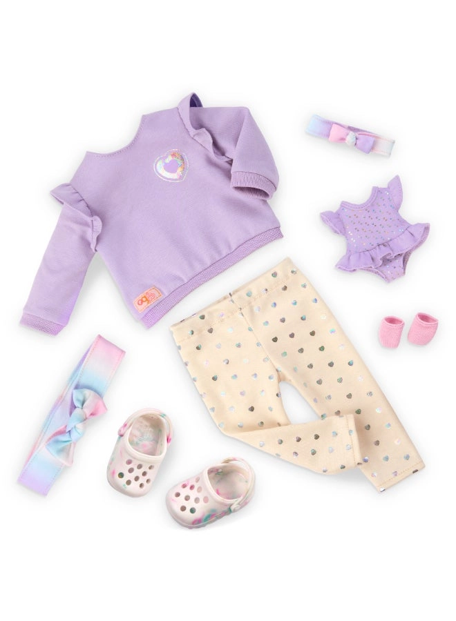 Tory Fashion Doll - 18-inch + Riley Baby Doll - 8-inch