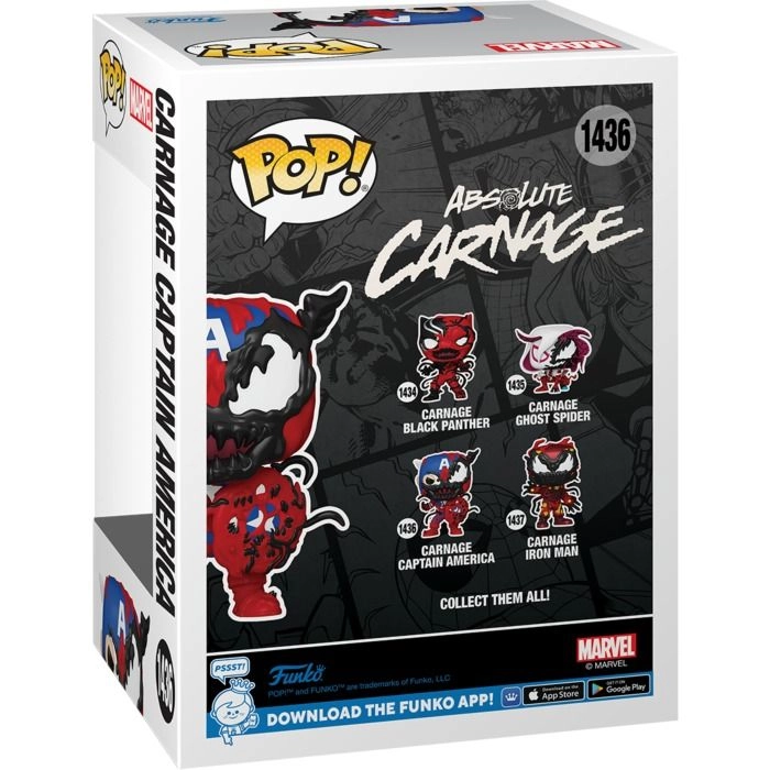 Carnageized Captain America - Marvel