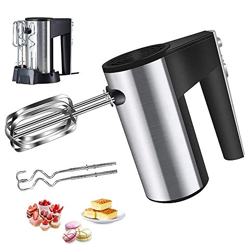 Hand Mixer - 5-Speed Silver+Black