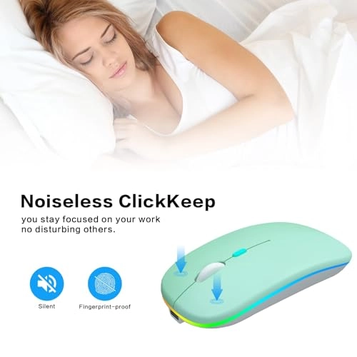 Dual Mode Rechargeable Mouse - Wireless