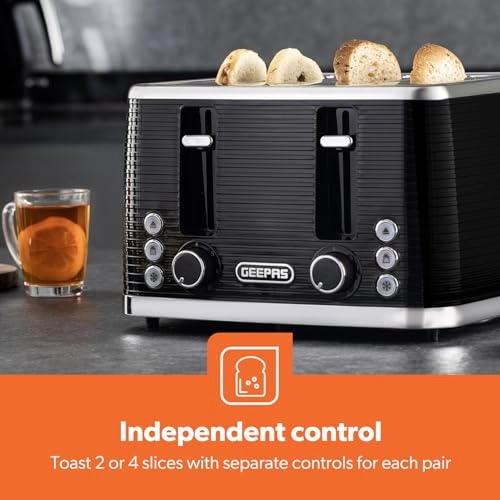 Filter Coffee Machine - 1.5L + 4 Slice Toaster - 4 slice(s)