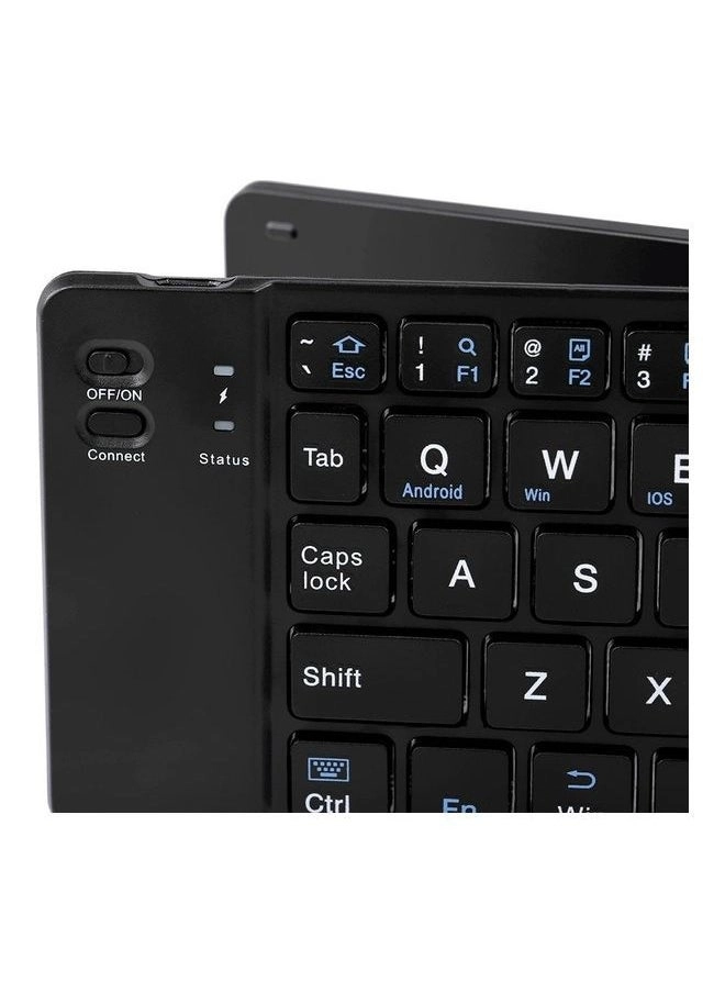 Round Keycap Touch Keyboard Case - Wireless