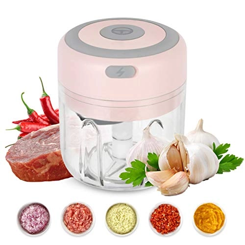Mini Electric Food Chopper - 250ml USB charging